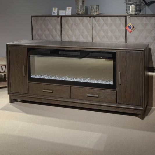 Fireplace TV Consoles - 78 Inch Fireplace TV Console